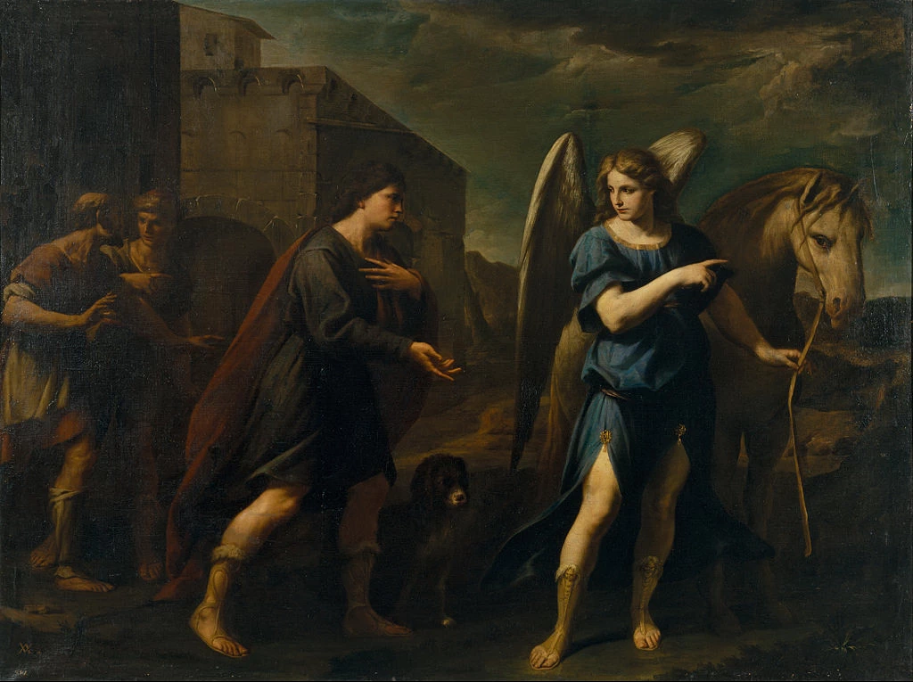 Tobia incontra l'Arcangelo Raffaele - Museo Nazionale d'Arte della Catalogna, Barcellona